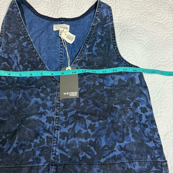 Wilfred Gray Black Sleeveless Crop Tank Top - Picture 7 of 8